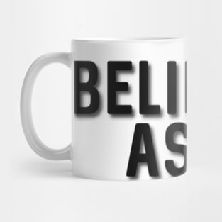 Believe in Aslan Mug